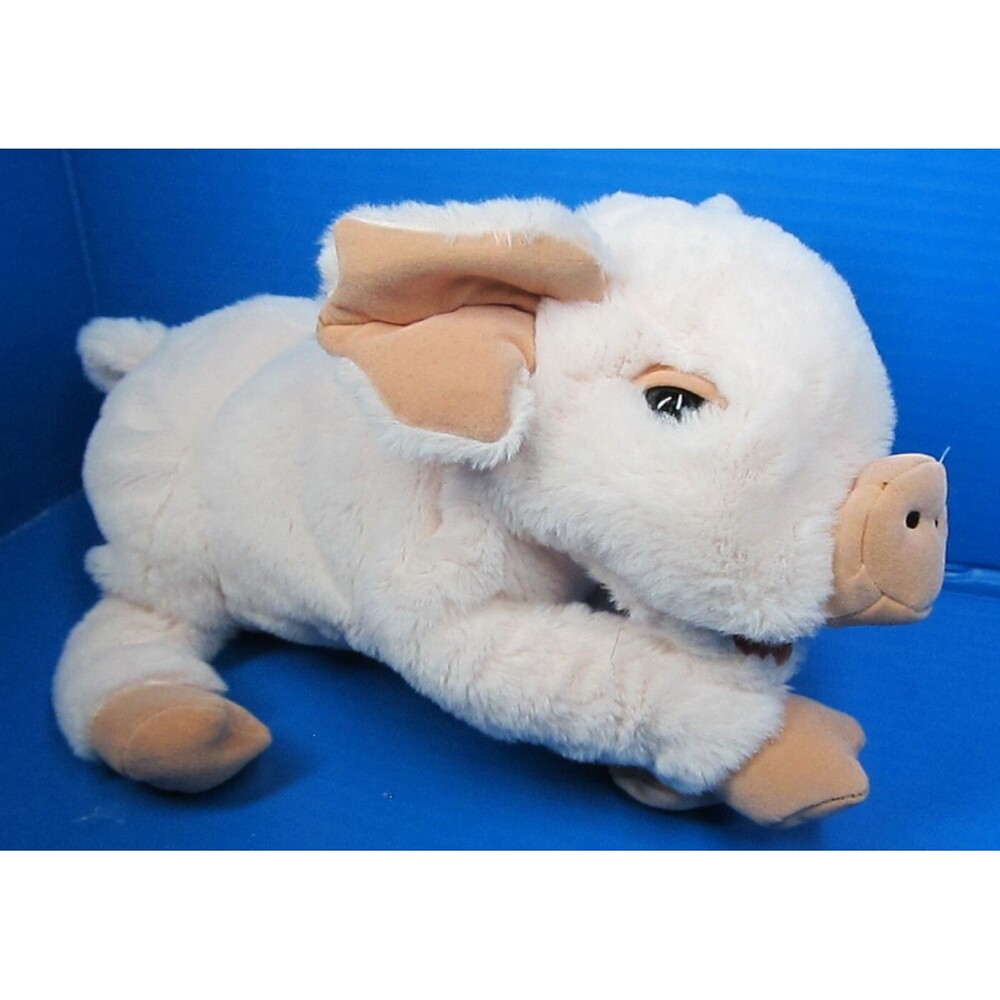 Folktails Folkmanis Puppets Pink Piglet Baby Pig Hand Puppet Plush Stuffed 16" - Picture 2 of 10